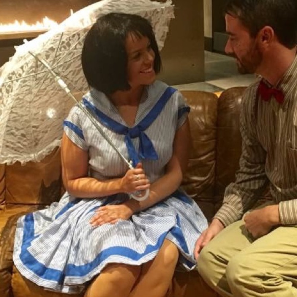 Halloween costume, can be a sailor dress as well